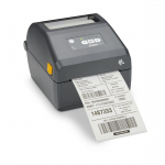 Beispieldruck des Zebra ZD421 Etikettendruckers