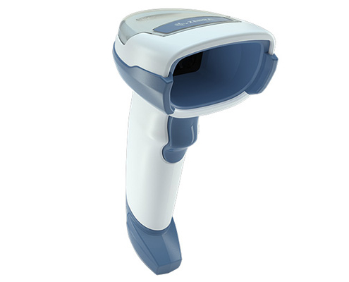 Ansicht von oben links auf den Barcodescanner Zebra DS4608-HC