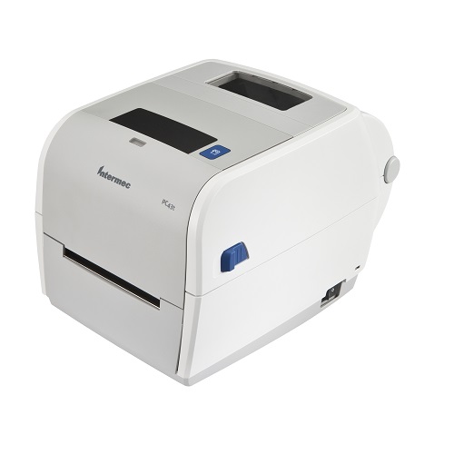 Der Etikettendrucker PC43t in Weiß